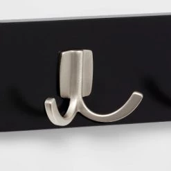 Modern Octopus 4 Rail Nickel Hooks Black - Brightroom™ -Brightroom shop GUEST 187d9079 4984 44a7 b3e4 b01c26ae3a59