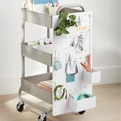 3 Tier Metal Utility Cart - Brightroom™ Black -Brightroom shop GUEST 18bb8935 9295 407d a72e 65b567780689