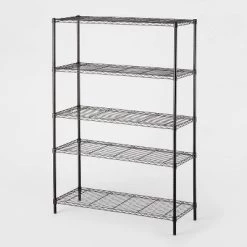 5 Tier Wide Wire Shelving - Brightroom™ Chrome -Brightroom shop GUEST 21d3addb 9b67 45e8 98b9 a6831702664f