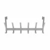Heavy Duty Over The Door 6 Hooks Rail Matte Gray - Brightroom™ -Brightroom shop GUEST 2d794289 d87a 4949 a637 ed5eb247aa00