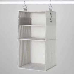 Hanging Fabric Storage Organizer Gray - Brightroom™ -Brightroom shop GUEST 37271c3b 399f 46b9 999e 7639e6d49aa1