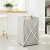 Folding X-Frame Hamper Matte White - Brightroom™ 2 Folding X-Frame Hamper Matte White - Brightroom™ -Brightroom shop GUEST 4afea04a 44df 4b09 9eea 93b3d6d9e19c