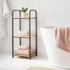 Short Bath Wood Storage Tower Black Metal - Brightroom™ 2 Short Bath Wood Storage Tower Black Metal - Brightroom™ -Brightroom shop GUEST 4da79696 0d98 4303 87ae 5020739d4d3c