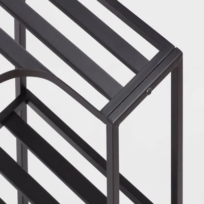 Small Space Storage Cabinet Black Metal - Brightroom™ 4 Small Space Storage Cabinet Black Metal - Brightroom™ - Image 2