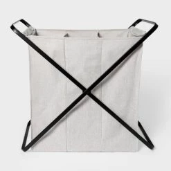 Folding X-Frame Hamper Matte Black - Brightroom™ 23 Folding X-Frame Hamper Matte Black - Brightroom™ -Brightroom shop GUEST 5ef8af48 28a9 4d81 81f9 21ff415acb16