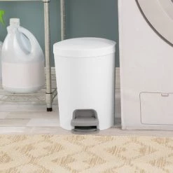 1.6gal Round Step Trash Can - Brightroom™ -Brightroom shop GUEST 6f979a69 a398 4b73 b4bc a8b6b2d574d1