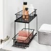 Two Tiered Slide Out Organizer - Brightroom™ Black -Brightroom shop GUEST 7531e1f3 d1c3 47eb a80f 8c5f52f3029b