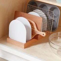Wood Cookware Organizer White - Brightroom™