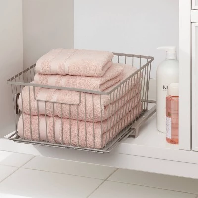 Open Drawer Organizer - Brightroom™ Matte White 3 Open Drawer Organizer - Brightroom™ Matte White