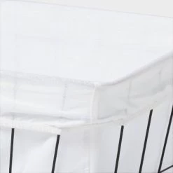 Metal Wire Laundry Basket with Fabric Liner - Brightroom™ -Brightroom shop GUEST 9423e40a 27a7 4597 80d3 ff4fa7fb26d7