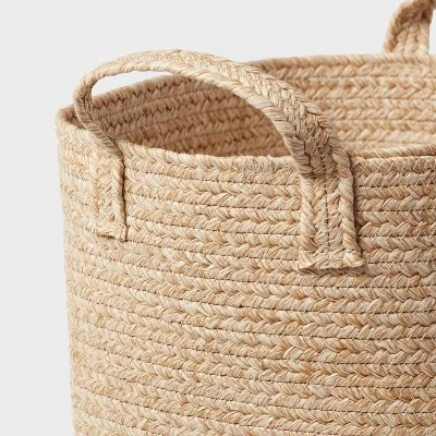 Braided Paper Rope Basket - Brightroom™ 4 Braided Paper Rope Basket - Brightroom™ - Image 2
