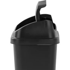 7.8gal Swing Top Waste Can Black - Brightroom™ -Brightroom shop GUEST b36643ae 46dc 4664 9e1d cea91331967a