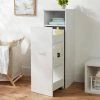 Narrow Storage Cabinet with Pull Out Cart White - Brightroom™ -Brightroom shop GUEST bbfb45ab ac27 454a b472 55af18ca0e70