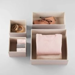 Set of 4 Hard Sided Drawer Organizers - Brightroom™ -Brightroom shop GUEST c1b48e01 76ea 4fdf 96b1 37ecdffda9b1