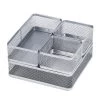 Mesh Desk Organizer Silver - Brightroom™ -Brightroom shop GUEST d243dc2c 3561 4d58 8095 2eb4e42492e2