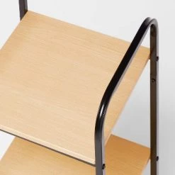 Short Bath Wood Storage Tower Black Metal - Brightroom™ -Brightroom shop GUEST ddd5ebfa 7e84 4863 9b11 8007b5f9f9bc