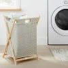 Wooden X-Frame Hamper Gray Diamond Print - Brightroom™ -Brightroom shop GUEST f3aec862 03b6 46ab 8e42 0aec7e0b9f74