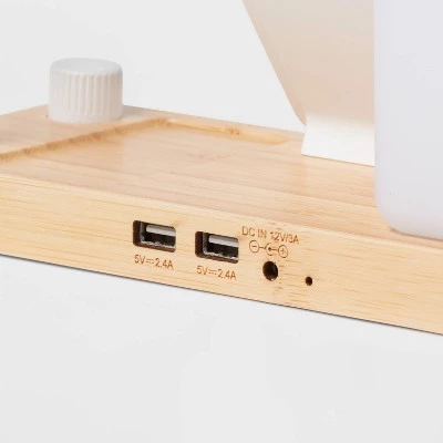 Desk Lamp with Wireless Charging and Storage Compartment (Includes LED Light Bulb) - Brightroom™ 5 Desk Lamp with Wireless Charging and Storage Compartment (Includes LED Light Bulb) - Brightroom™ - Image 3